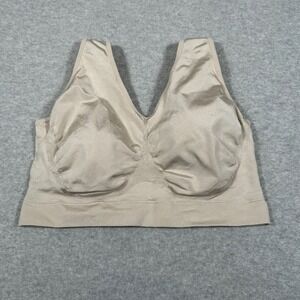 Truekind Everyday Throw-on Wireless bralette Womens 3XL‎ SGR Comfort Bra Support